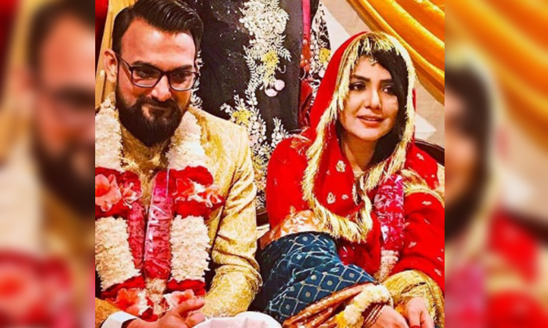 اداکارہ ماہ جبین حبیب اور ڈائریکٹر حسن طارق شادی کے بندھن میں بندھ گئے