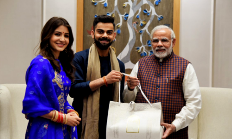 کیا نریندری مودی، ویرات اور انوشکا کی دعوت میں شریک ہونگے؟