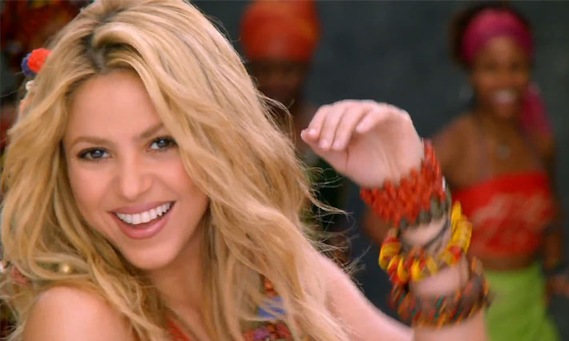 وکا وکا گرل شکیرا گلے کی بیماری میں مبتلا ہوگئیں