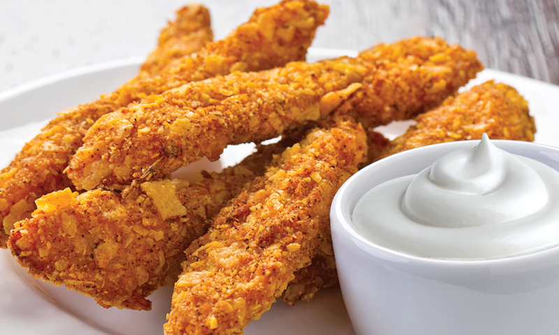 آج کی ریسیپی : کرسپی چکن فِنگرز