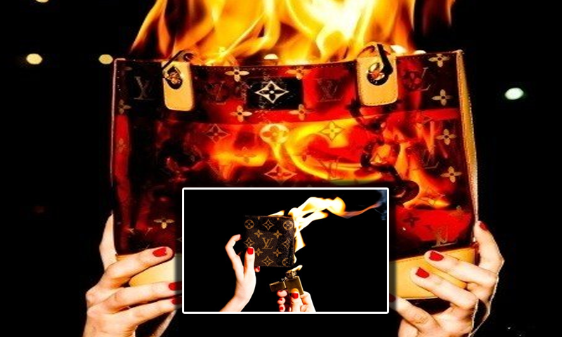 اپنے غیر فروخت شدہ لگژری برانڈز کیوں جلا دیتی ہے؟ Louis Vuitton