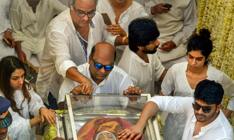 سری دیوی کی لاش کو میک اپ کرنے والی آرٹسٹ کا بیان منظر عام پر