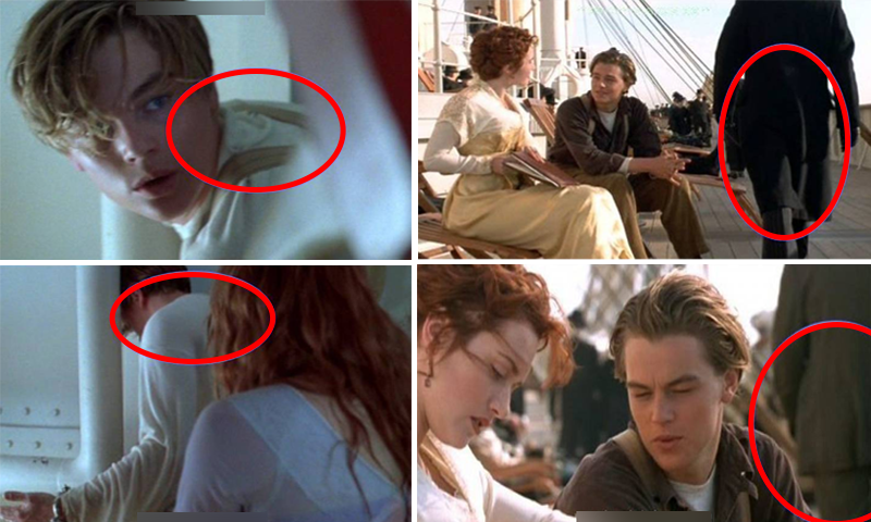 ہالی وڈ فلم 'ٹائٹینک' میں کی جانے والی 8 بڑی غلطیاں