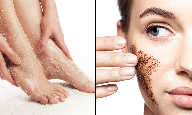 خشک اور مردہ جلد سے نجات کے لئے گھر بیٹھے بہترین اسکرب بنائیں