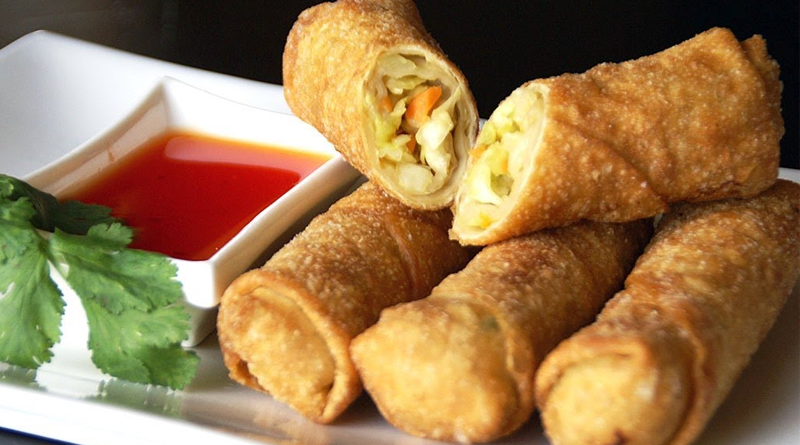 آج کی ریسیپی : چکن ویجیٹیبل اسپرنگ رولز