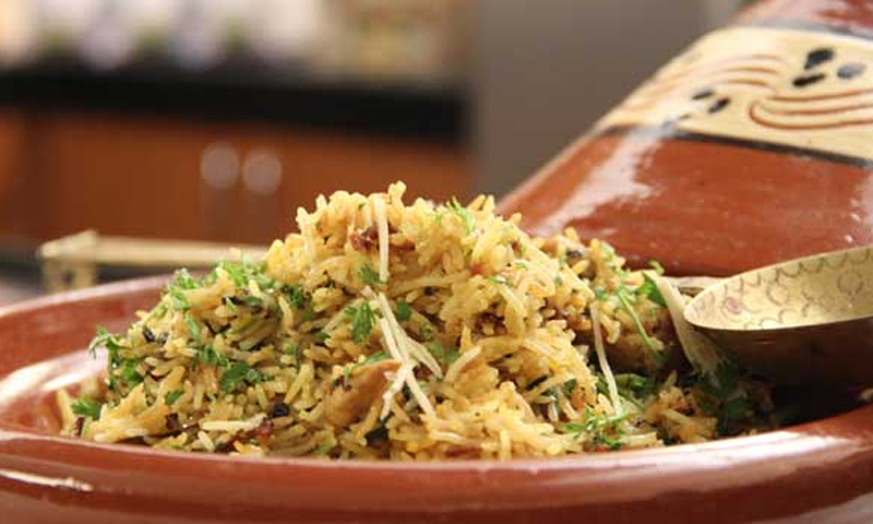 آج کی ریسیپی : مرغ تکّہ پلاؤ