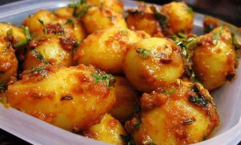 آج کی ریسیپی : چٹ پٹے مصالحے دار آلو
