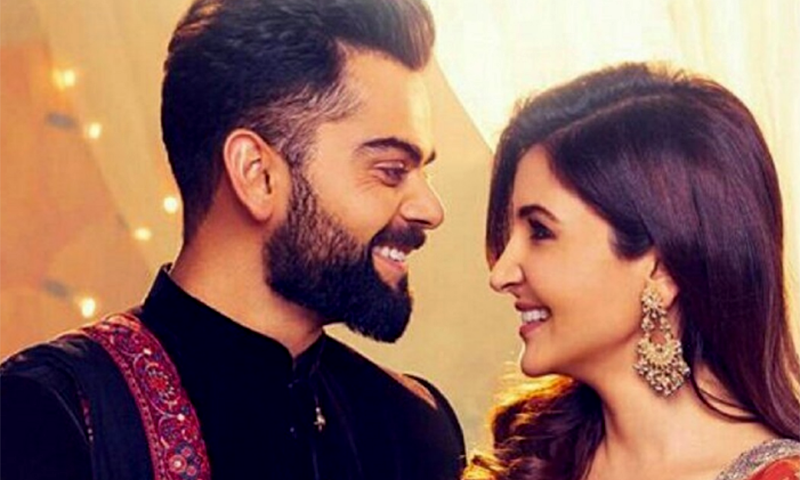 کوہلی انوشکا کے گرویدہ