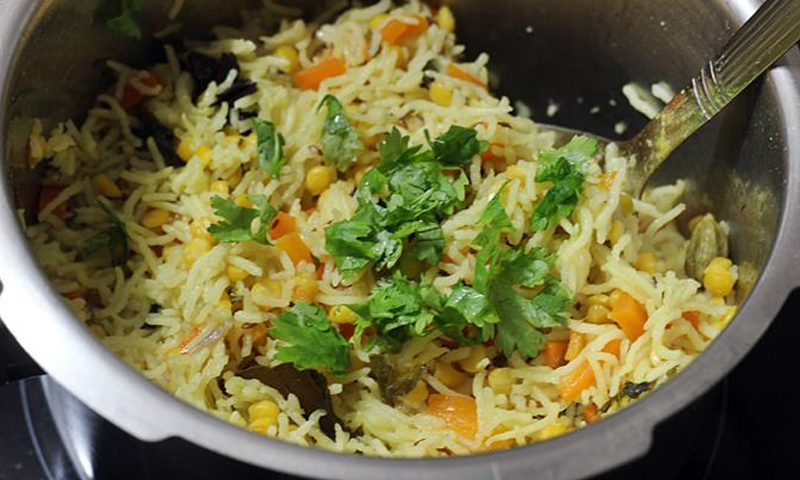 آج کی ریسیپی : مزیدار چکن چنا چاول