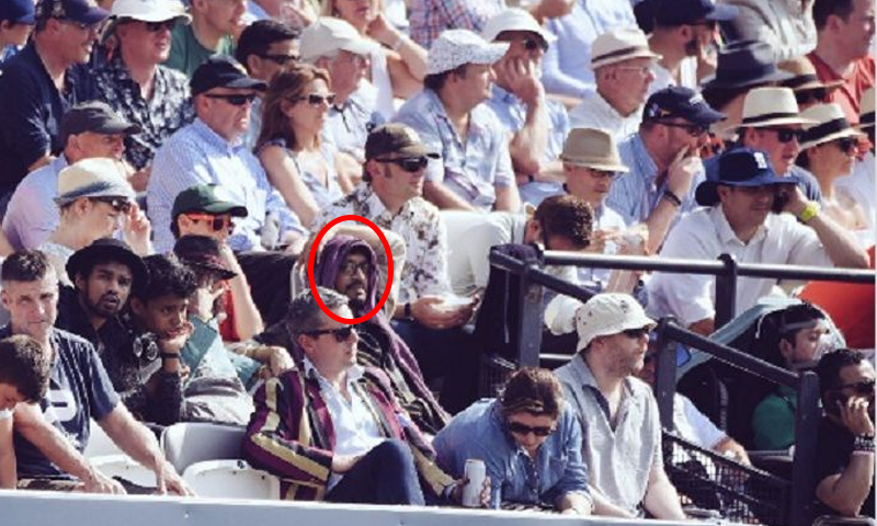 لارڈز ٹیسٹ: میدان میں بھارت کے معروف اداکار کی موجودگی کا انکشاف