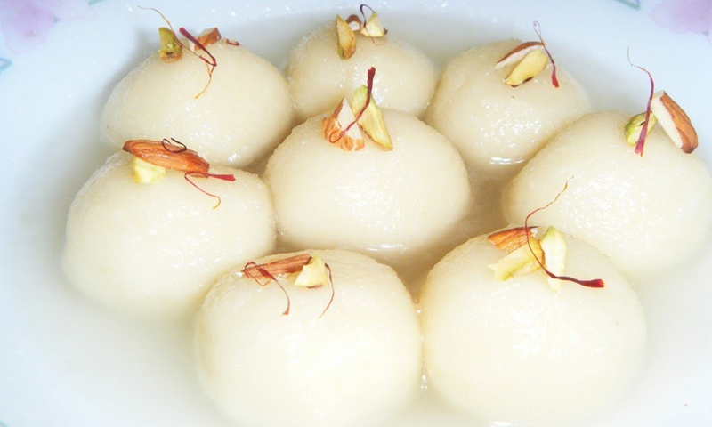 آج کی ریسیپی : رسیلے رس گلے