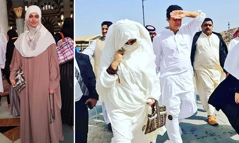 عمران خان اور بشریٰ مانیکا کے ہمراہ نور بخاری بھی حرم شریف میں موجود