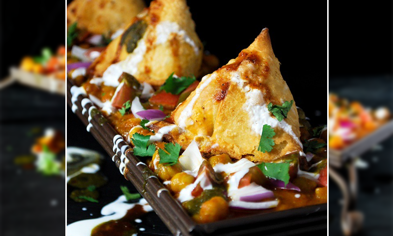 آج کی ریسیپی : مزیدار سموسہ چاٹ