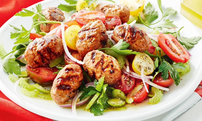 آج کی ریسیپی : بیف ٹماٹر سلاد