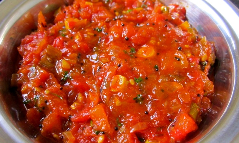 آج کی ریسیپی : ٹماٹر کی چٹخارے دار چٹنی