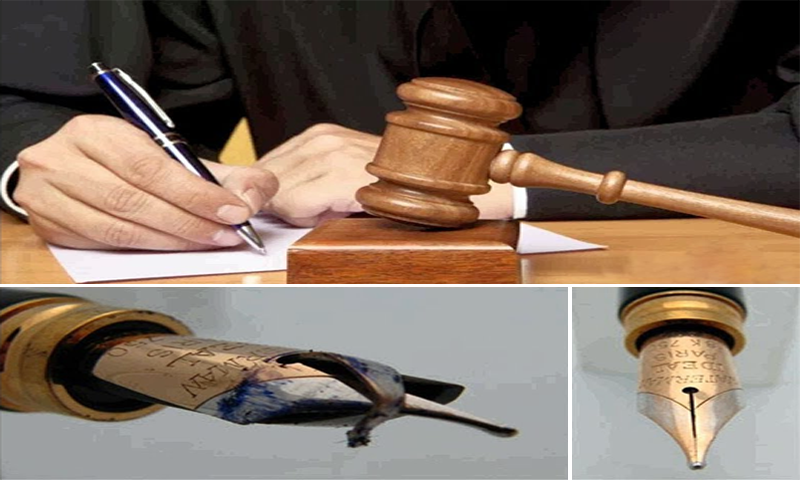 سزائے موت سنانے کے بعد پین کی نب کیوں توڑدی جاتی ہے؟