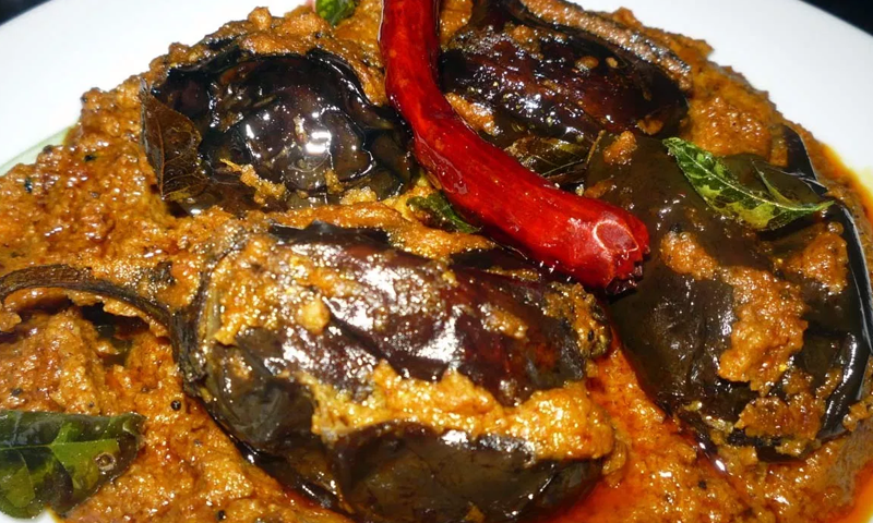 آج کی ریسیپی : مصالحہ دار بینگن