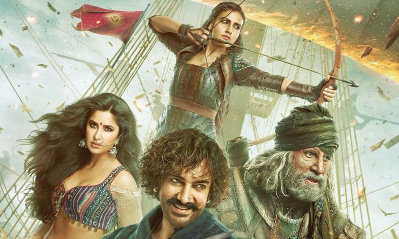 فلم 'ٹھگز آف ہندوستان' کا ایک اور ٹریلر جاری