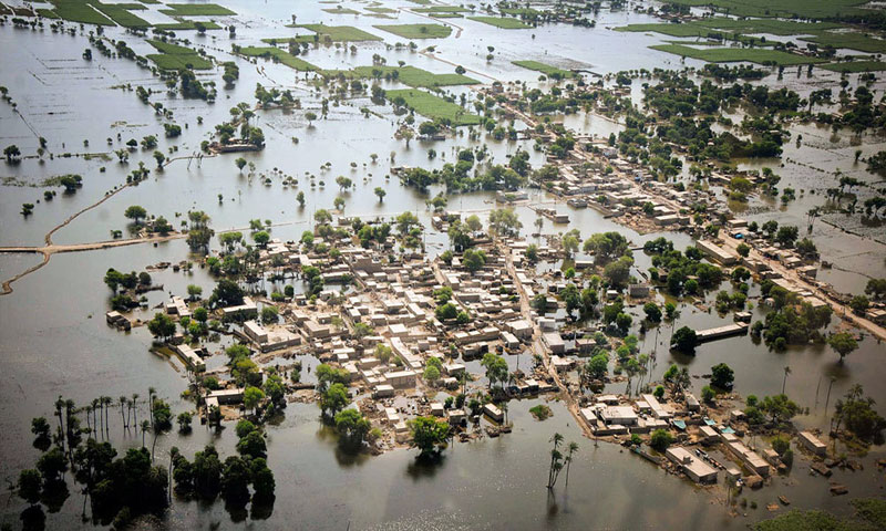 پاکستان میں 2010 کی طرز کے خوفناک سیلاب کا خدشہ