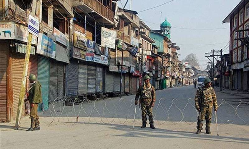 مقبوضہ کشمیر میں بھارتی جارحیت جاری، کرفیو کو 147 دن ہوگئے