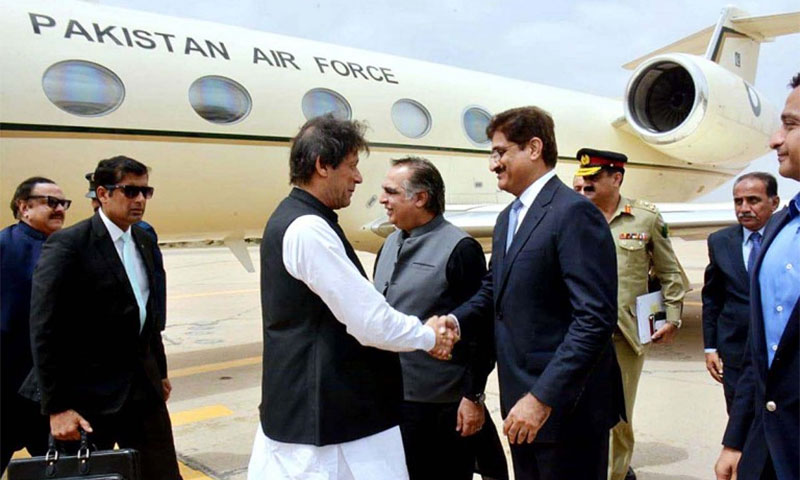وزیراعظم عمران خان آج ایک روزہ دورے پر کراچی پہنچیں گے
