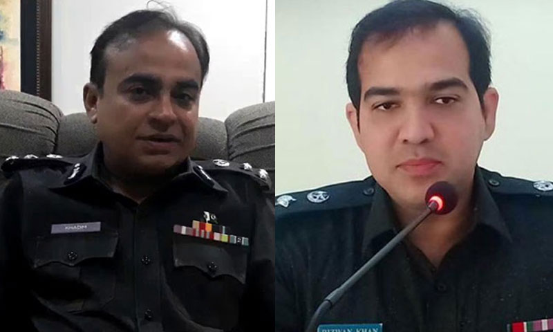 ڈی آئی جی خادم حسین اور&nbsp; ایس پی ڈاکٹر رضوان کے تبادلے غیر قانونی قرار