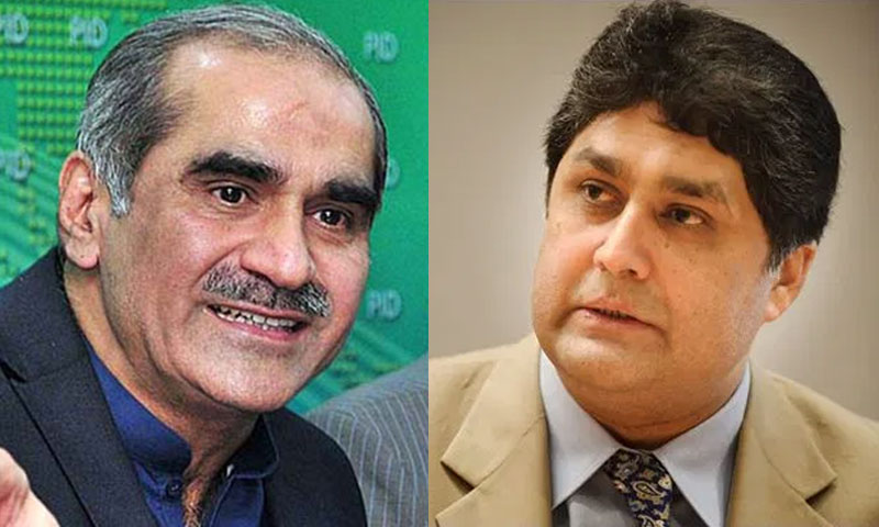 کیمپ جیل لاہور میں فواد حسن فواد کی بیرک کے باہرآتشزدگی، سعد رفیق زخمی