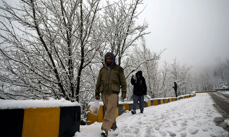 خیبرپختو نخوامیں سردی کا راج ،کالام میں درجہ حرارت منفی 9ڈگری ریکارڈ