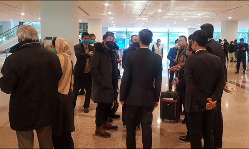 پاکستان کی چین کے لیے پروازیں بحال، 101 مسافراسلام آباد پہنچ گئے