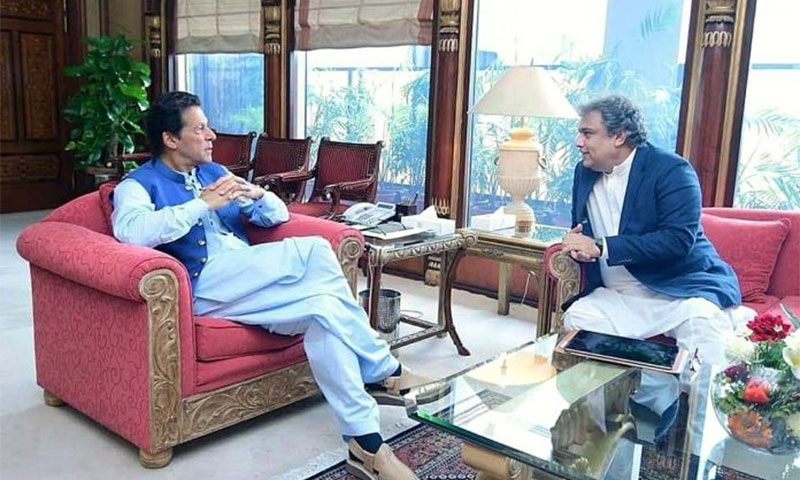 وزیراعظم عمران خان سے وفاقی وزیرعلی زیدی کی ملاقات