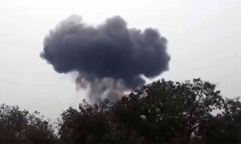 اسلام آباد میں پاک فضائیہ کا ایف 16طیارہ گرکر تباہ،پائلٹ شہید