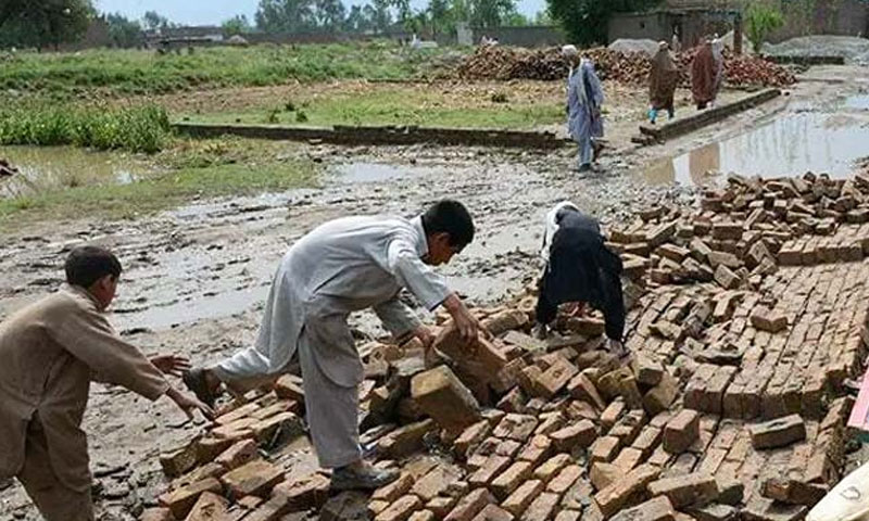خیبرپختونخوامیں بارشوں سے11افرادجاں بحق ، 17زخمی
