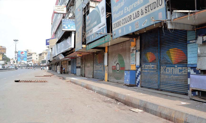 سندھ حکومت کے فیصلے کے بعد جزوی لاک ڈاؤن پر عملدرآمد شروع