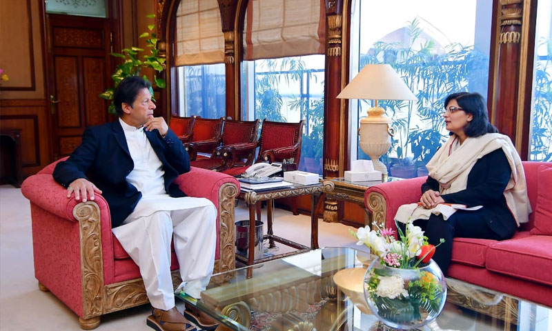 وزیر اعظم کی ڈاکٹر ثانیہ نشتر سے ملاقات، کوروناریلیف فنڈ کی تقسیم پر تبادلہ خیال