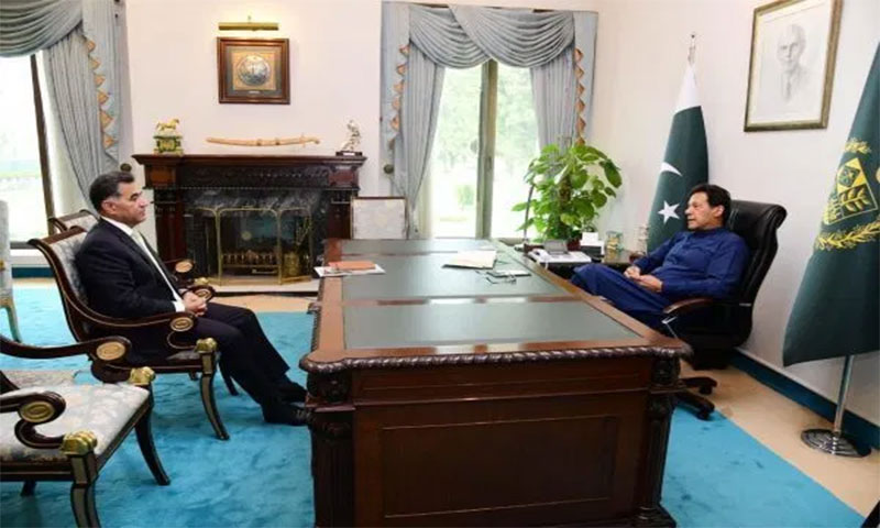 وزیر اعظم عمران خان کی ڈی جی آئی ایس آئی سے ملاقات