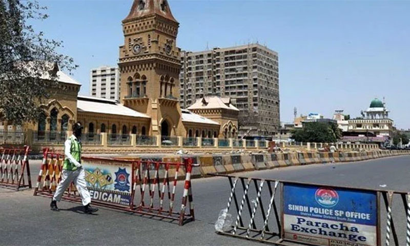 سندھ بھر میں آج دوپہر 12بجے سےساڑھے3بجے تک مکمل لاک ڈاؤن