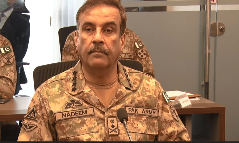 چیئر مین جوائنٹ چیفس آف اسٹاف کمیٹی کا نیشنل کمانڈ اینڈ آپریشن سینٹر کادورہ