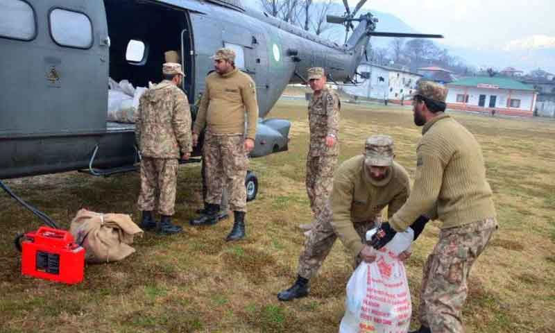 پاک فوج کی جانب سے کورونا متاثرین میں 3لاکھ 50ہزار امدادی پیکجزکی تقسیم