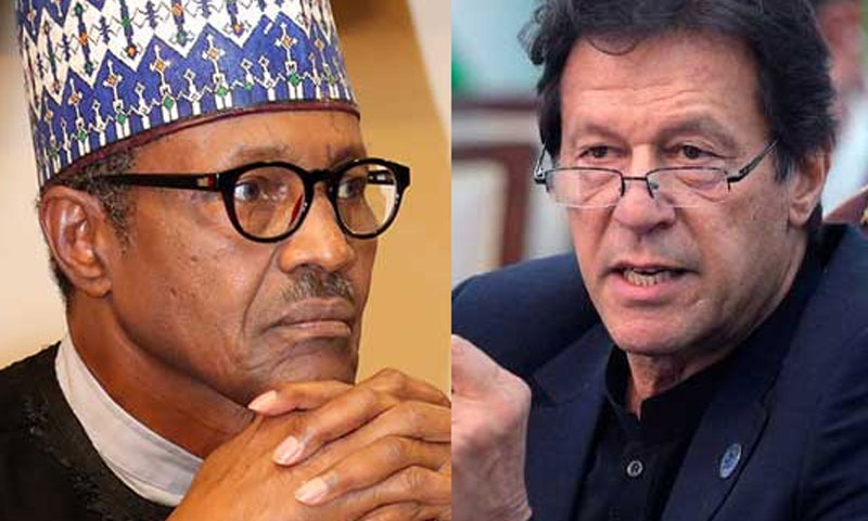 وزیر اعظم عمران خان اور نائیجیرین صدر کے درمیان ٹیلیفونک رابطہ