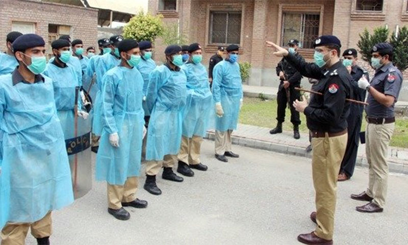 پشاور پولیس کے 10 اہلکاروں میں کورونا وائرس کی تصدیق