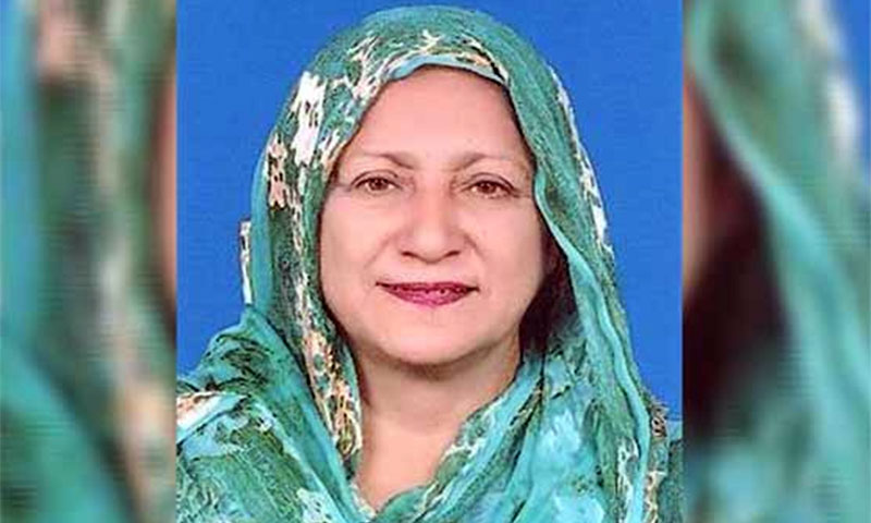 پی ٹی آئی کی رکن پنجاب اسمبلی شاہین رضا کورونا سے انتقال کرگئیں