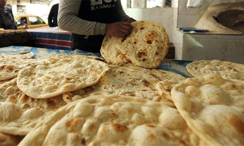 پشاور کی نانبائی ایسوسی ایشن کی ایک بار پھر روٹی مہنگی کرنے کی دھمکی